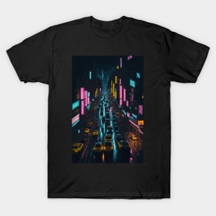 Night City Illustration T-Shirt